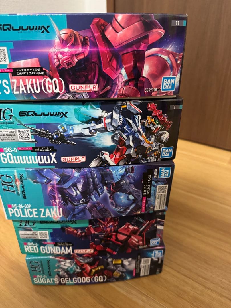 ガンプラhgジークアクスまとめ売り