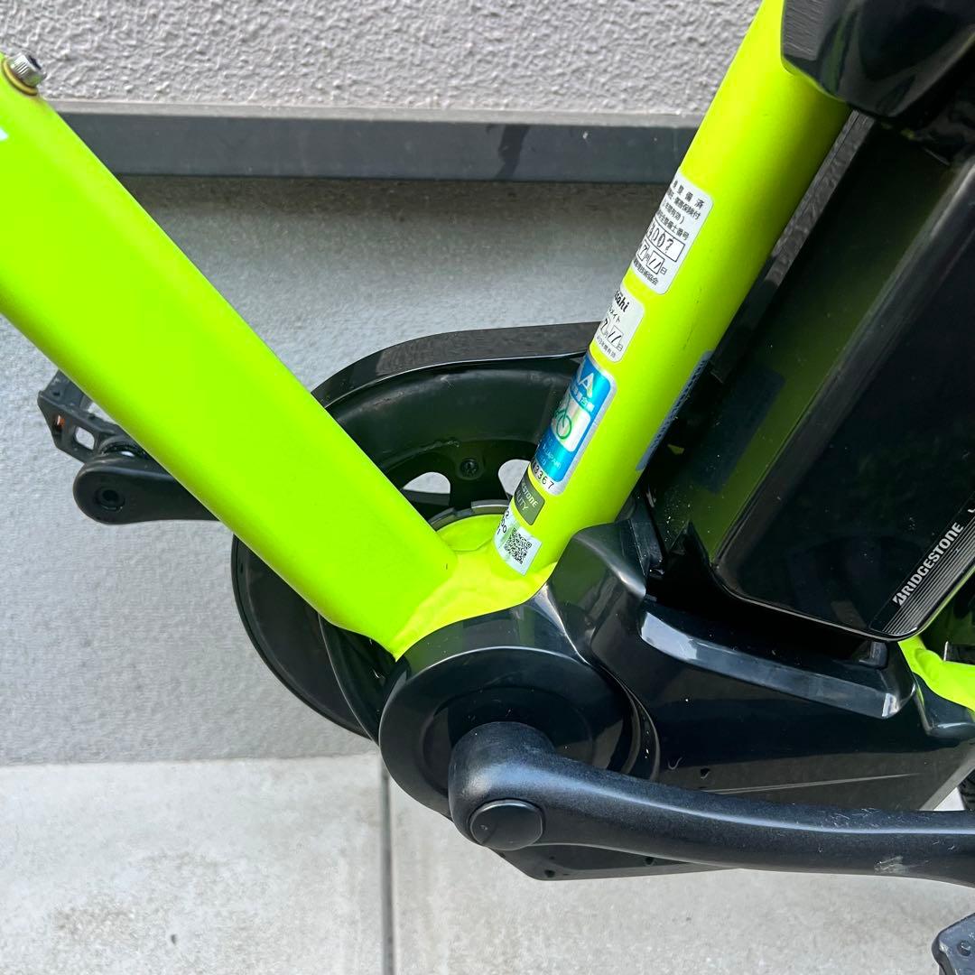 九州 BRIDGESTONE TB1e 電動アシスト自転車 T.Xネオンライム