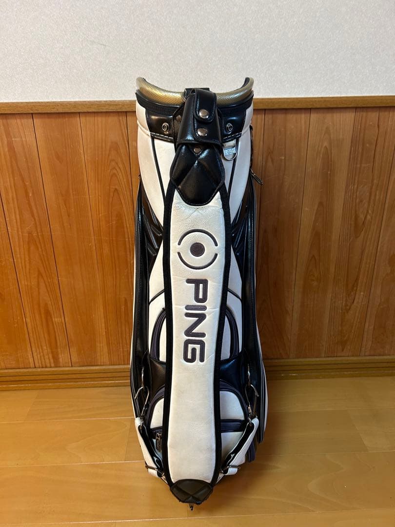 【お値下げします】PINGキャディバッグ9.5型ツアーモデル3点式