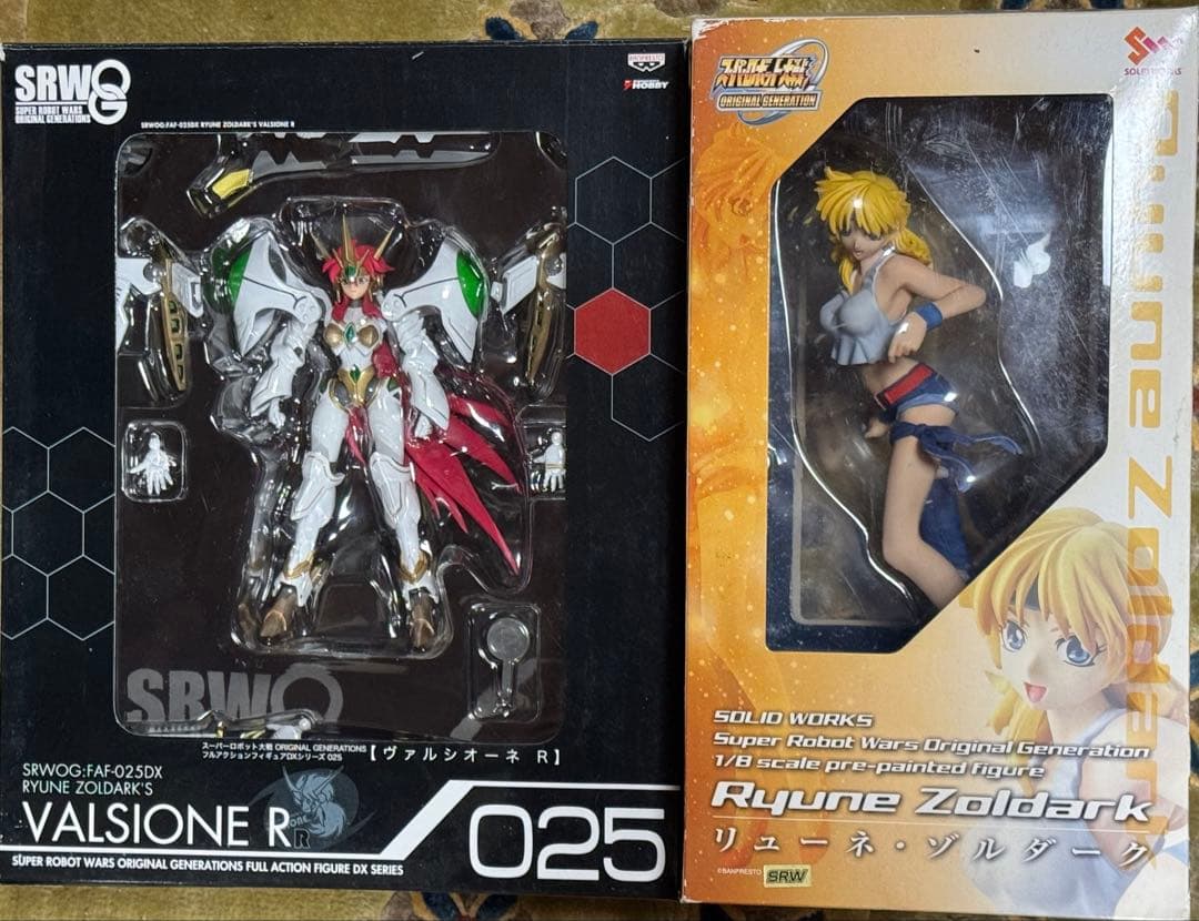 フィギュア 2個セット スーパーロボット大戦OG ヴァルシオーネR リューネ