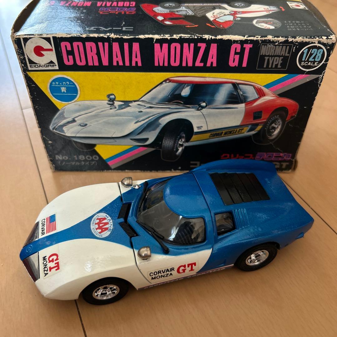 【即購入ok!!】永大 コーベア モンザ GT 1/28スケール 青 新品未使用