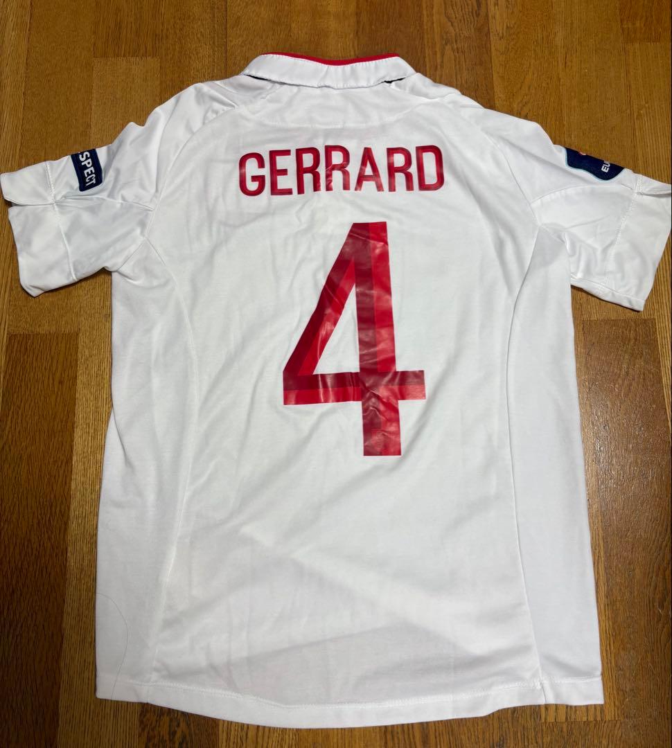 値下げ　イングランド代表　2012 ユニフォーム　ジェラード