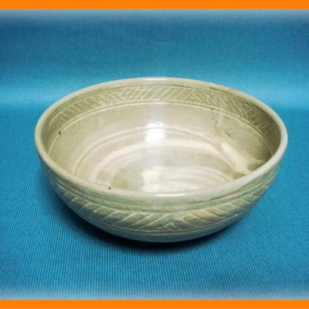 366『刷毛目三嶋 鉢』　/骨董品 古美術 古玩 アンティーク