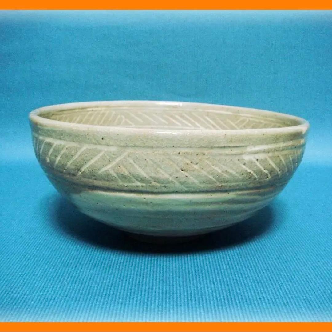 366『刷毛目三嶋 鉢』　/骨董品 古美術 古玩 アンティーク