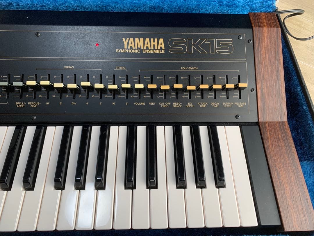 YAMAHA ポリフォニック シンセサイザー SK15 廃盤 ヴィンテージ