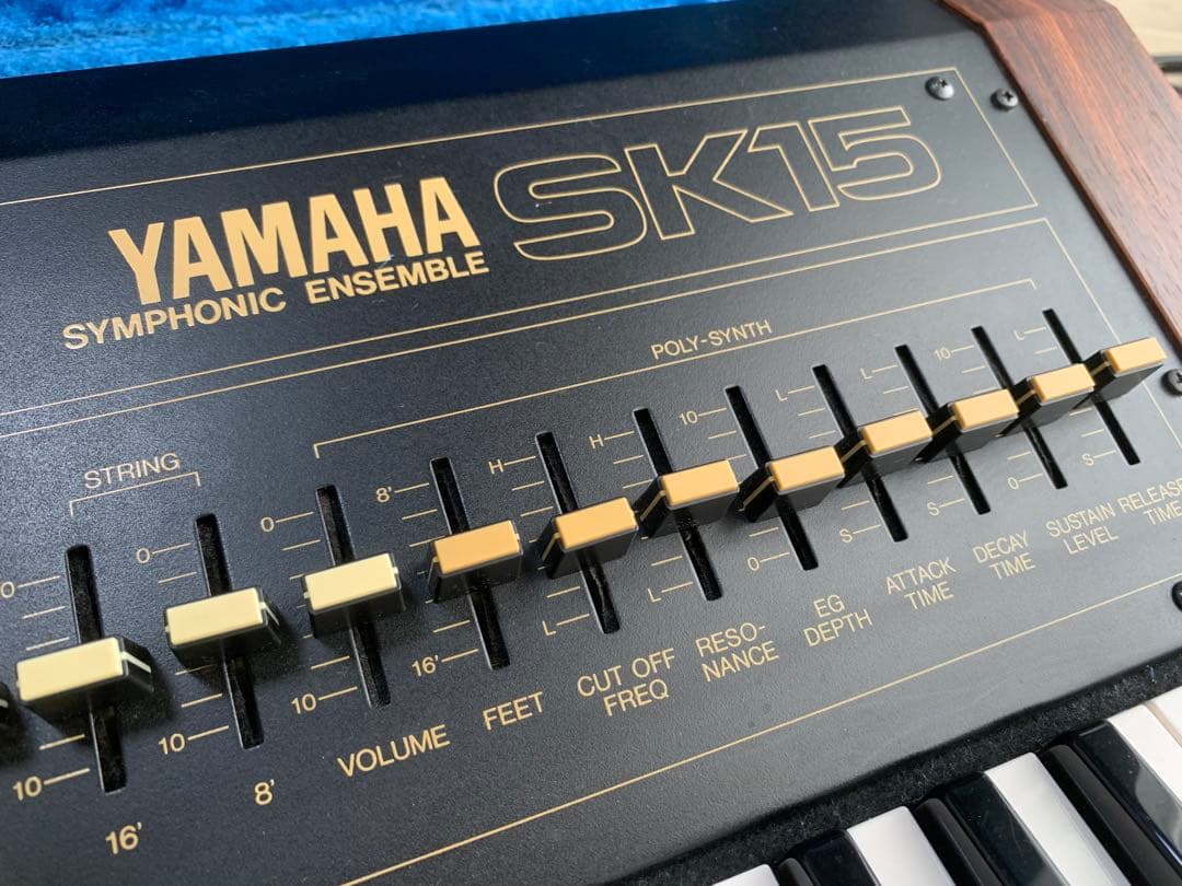 YAMAHA ポリフォニック シンセサイザー SK15 廃盤 ヴィンテージ
