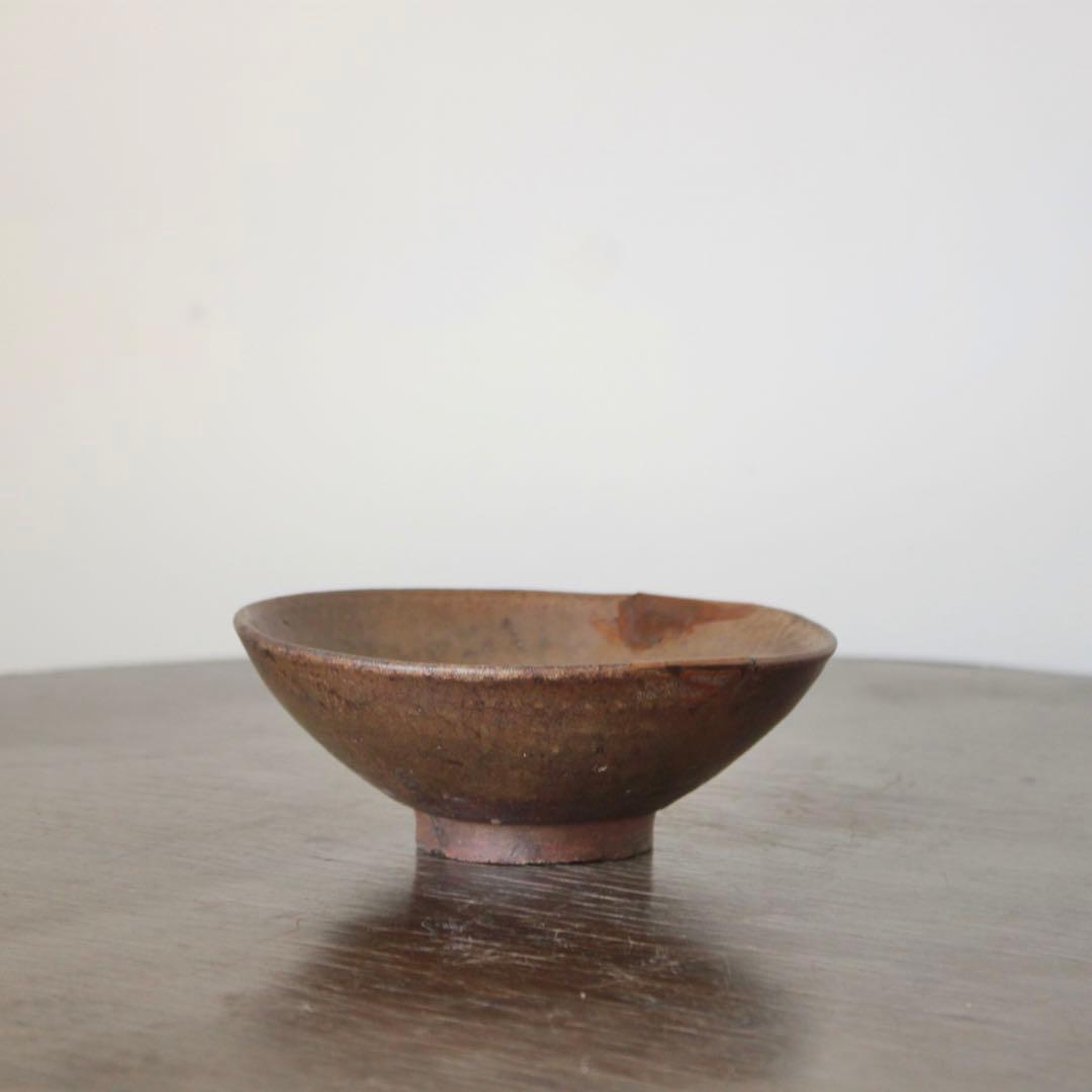 古高取 茶碗 江戸時代 茶道具 高取焼 古美術 古道具 アンティーク