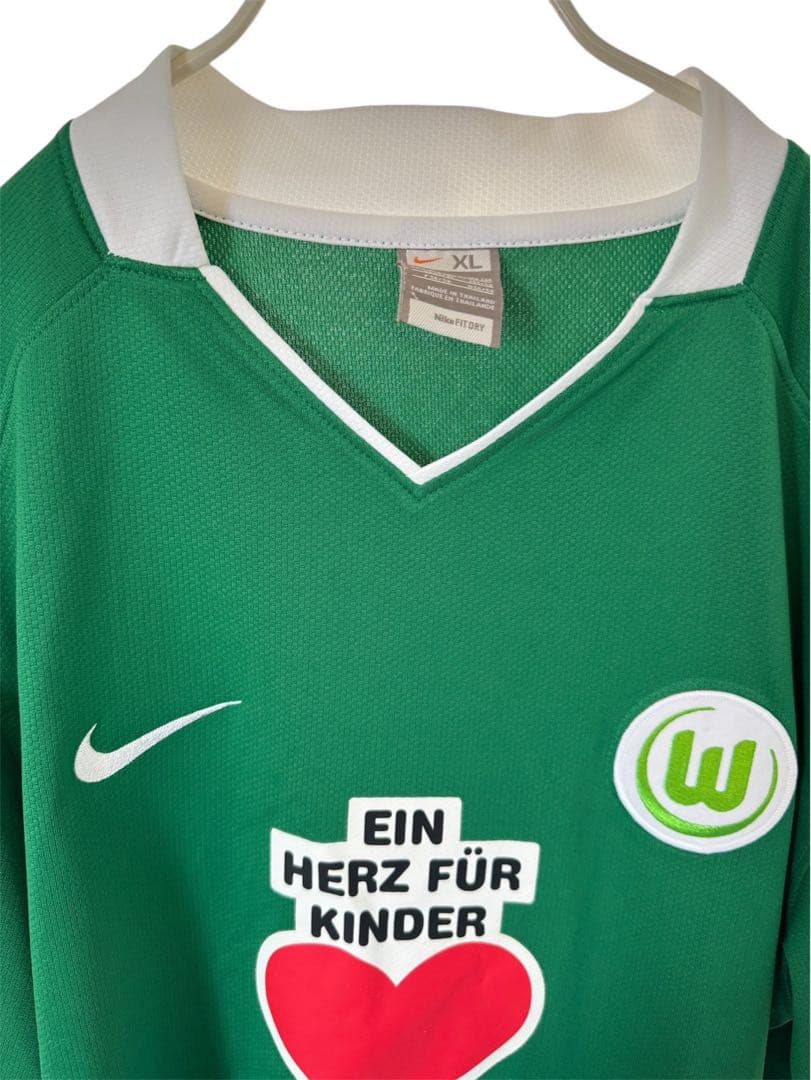 ナイキ ヴォルフスブルク08-09シーズン 長谷部誠 ユニ13 サイズXL