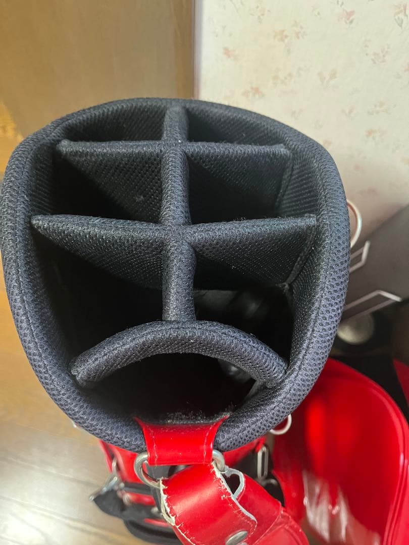 MASTER BUNNY EDITION キャディバッグ レッド