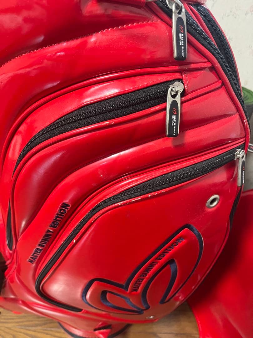 MASTER BUNNY EDITION キャディバッグ レッド