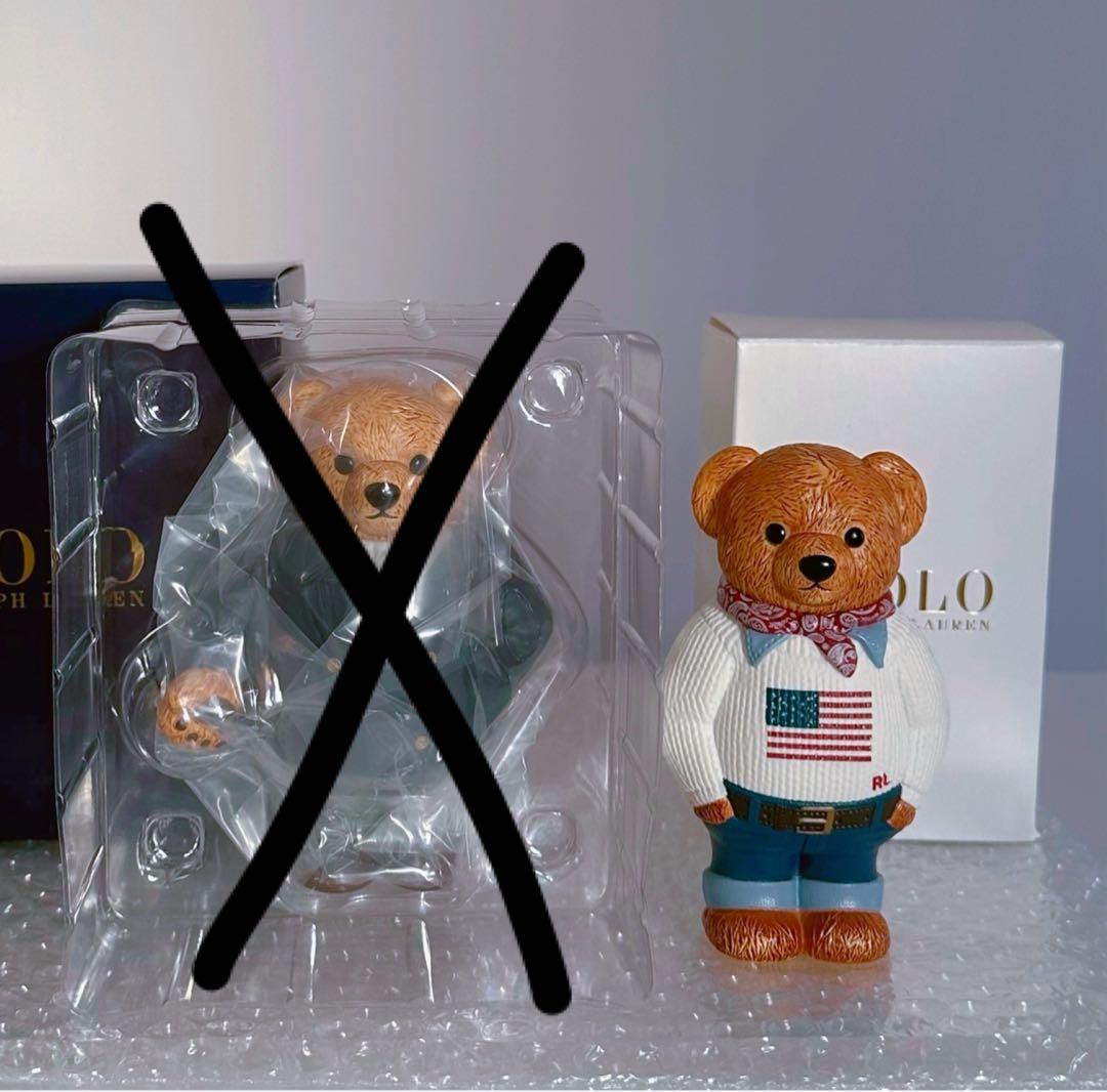 新品未使用 ポロベアトイ フィギュアノベルティ ラルフローレン 非売品テディベア