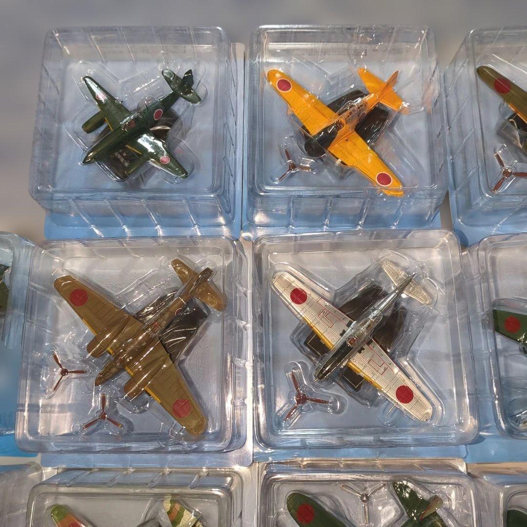 日本陸海軍機大百科　第４８号〜６９号 新品未開封模型２２個セット