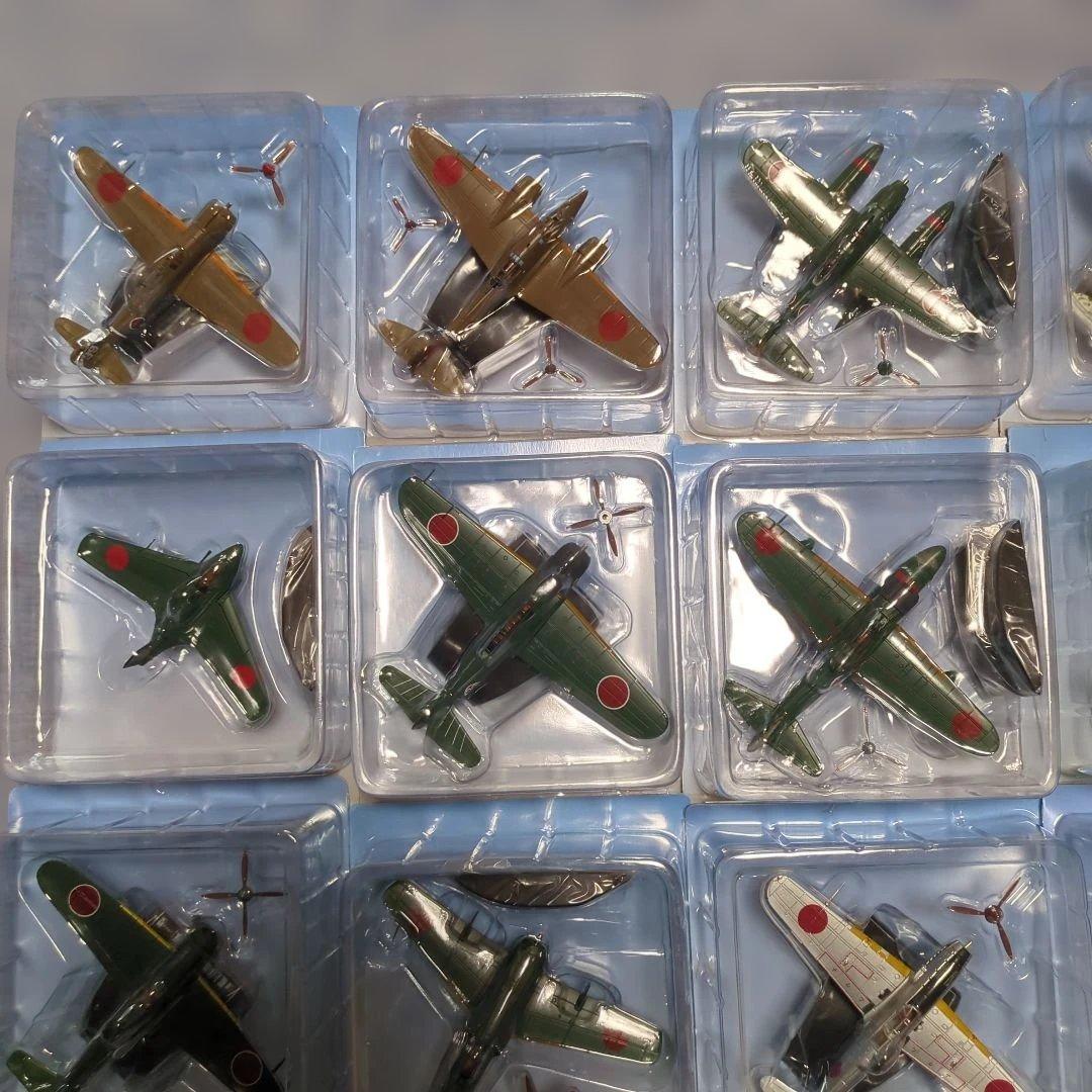 日本陸海軍機大百科　第４８号〜６９号 新品未開封模型２２個セット