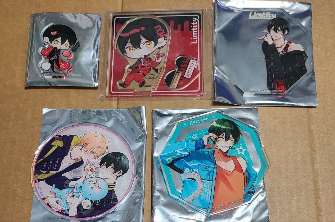 幕が下りたら僕らは番 アクスタ ぬい ざらめ鮫 蜂谷密生