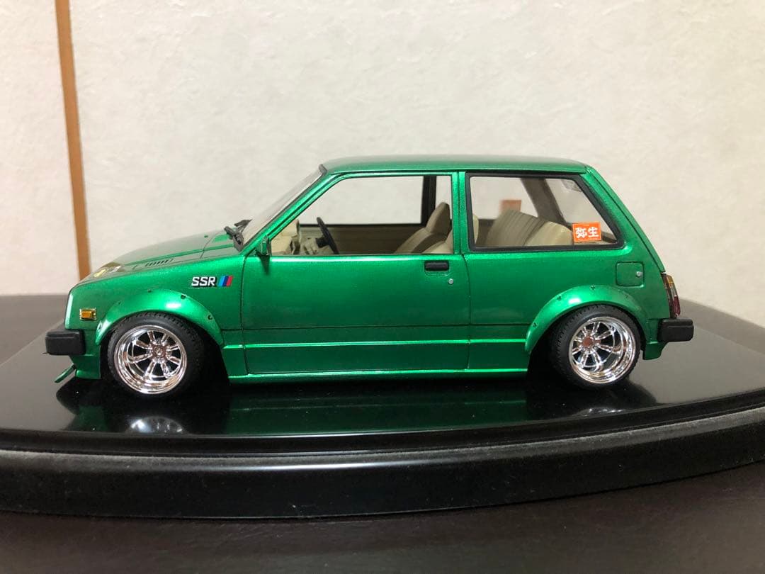 アイリ製　1/20　ダイハツ クオーレ　完成品