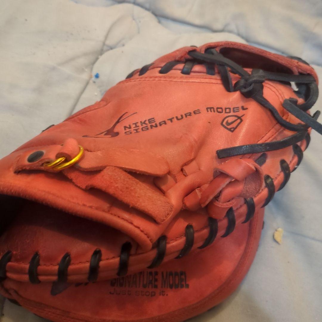ナイキ　一般用軟式野球　グローブ　キャッチャーミット　城島健司選手モデル