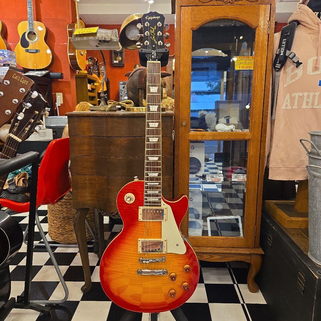 【美品】エピフォン レスポール スタンダード GROVERペグ Epiphone