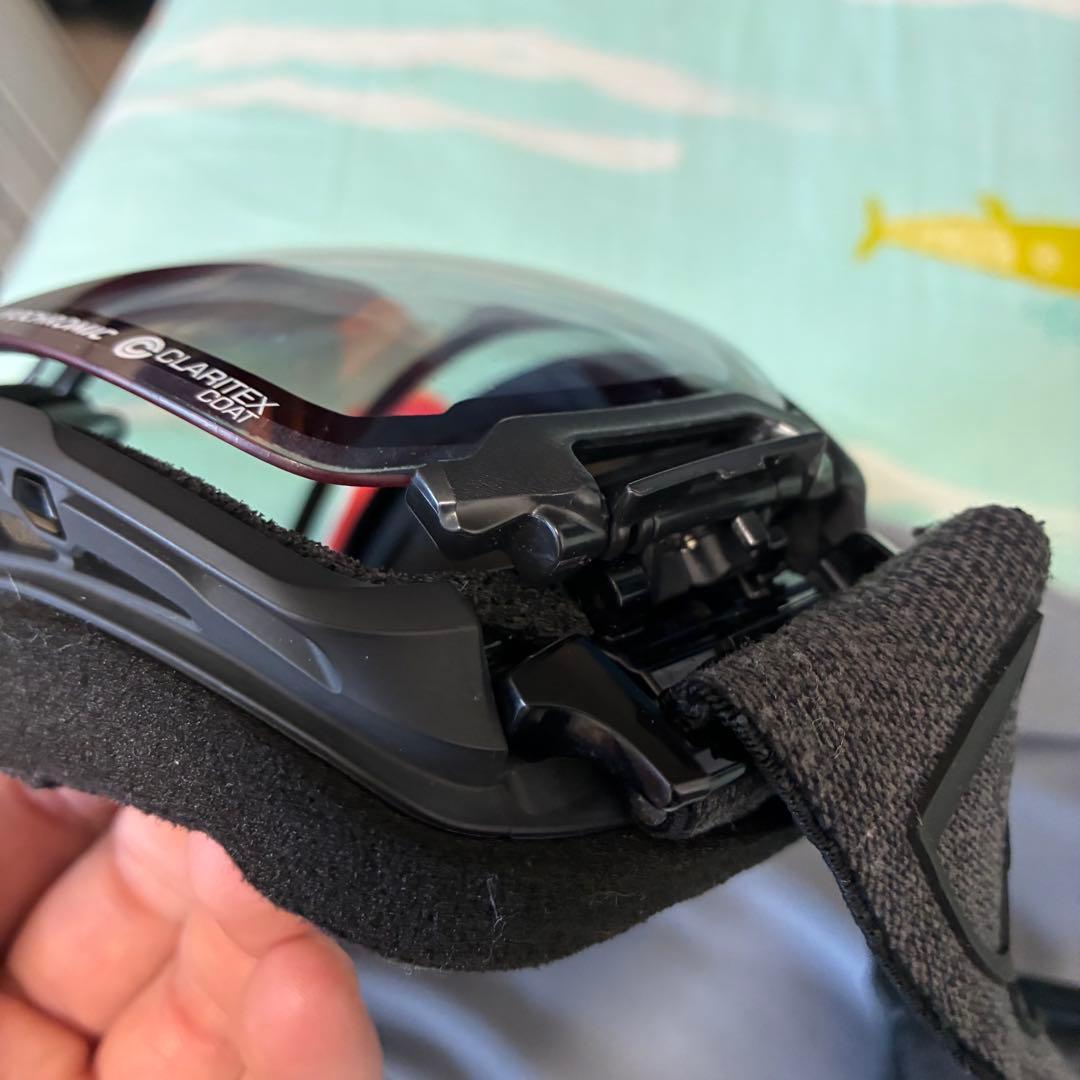 dice bank 調光 スノーボード ゴーグル 15-55% 球面 換気でき