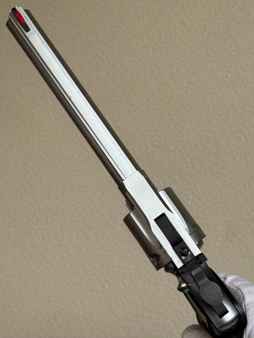 実物グリップ付 KSC コルト Mk-V キングコブラ シルバー モデルガン