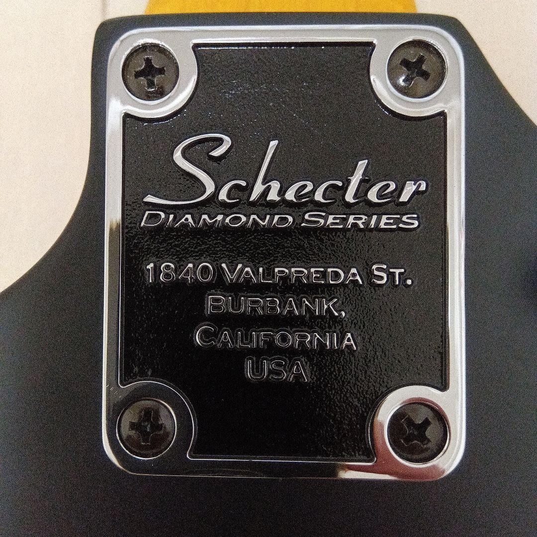 Schecter Diamond Series V-1 FR ブラック　美品！