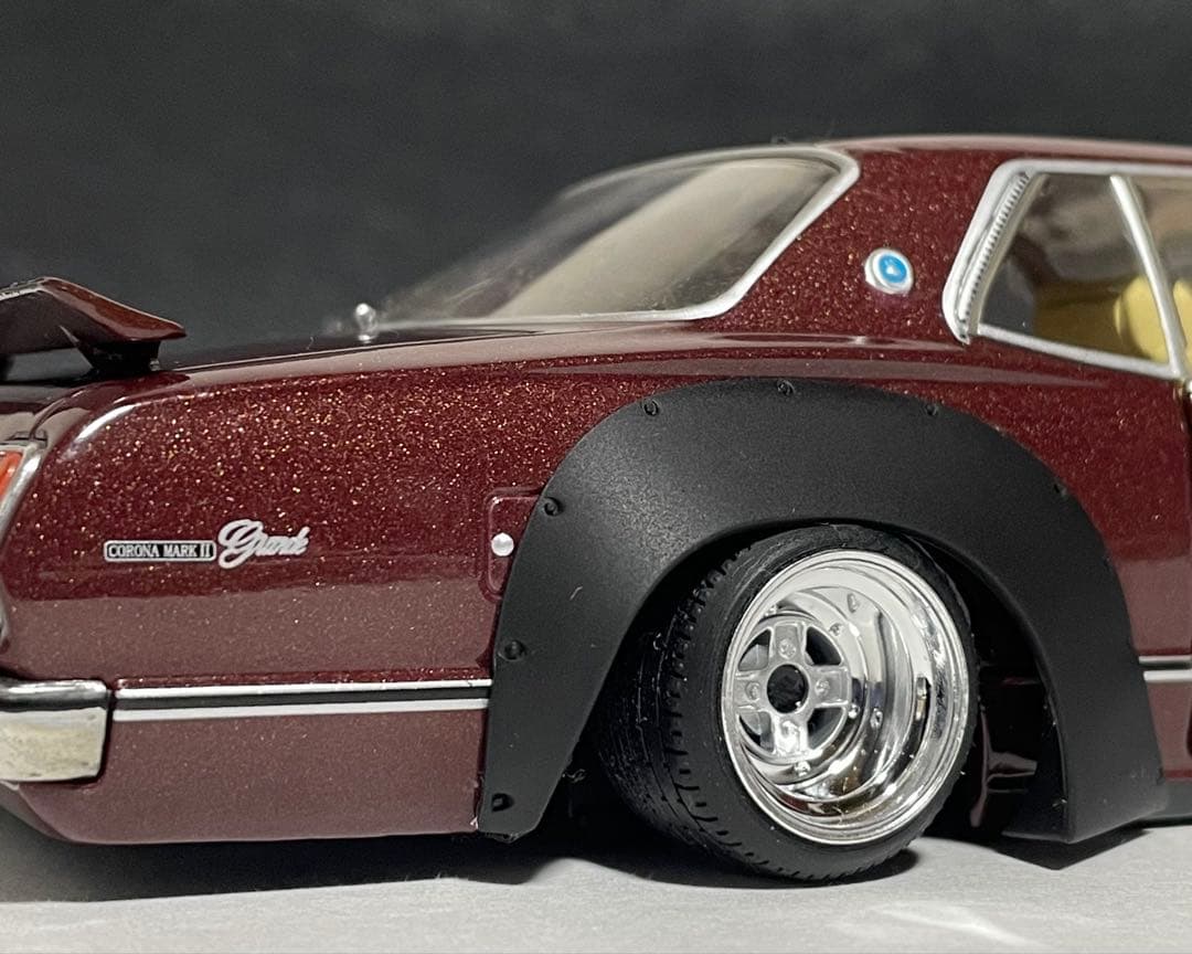 1/24 アシェット 国産名車 TOYOTA マークⅡ 改造車 カスタム 旧車
