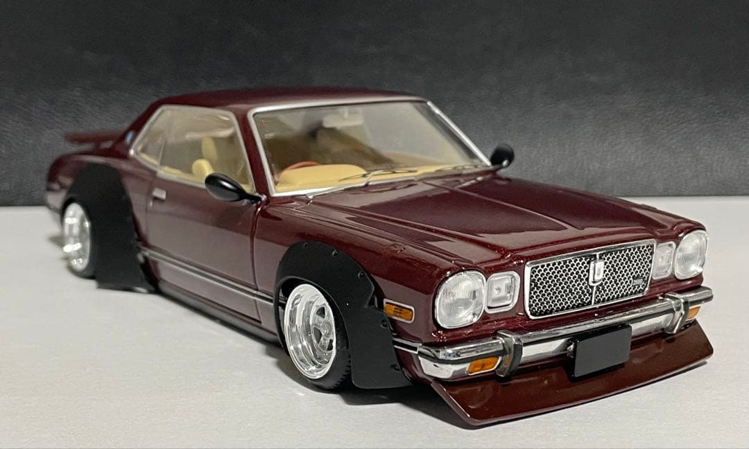 1/24 アシェット 国産名車 TOYOTA マークⅡ 改造車 カスタム 旧車