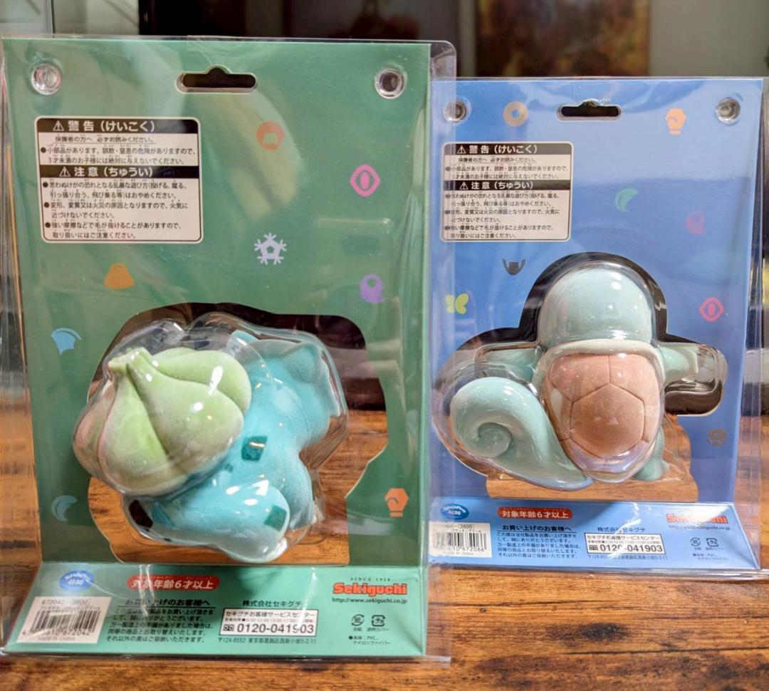 フロッキングドール ポケモン 4体セット セキグチ