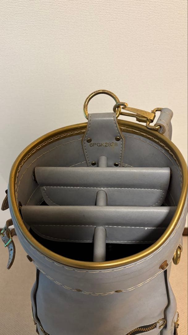 ビンテージキャディバッグ Ron Miller米国製 グレー