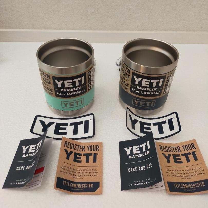 yeti ランブラー　Navy and SeaFoam　セット