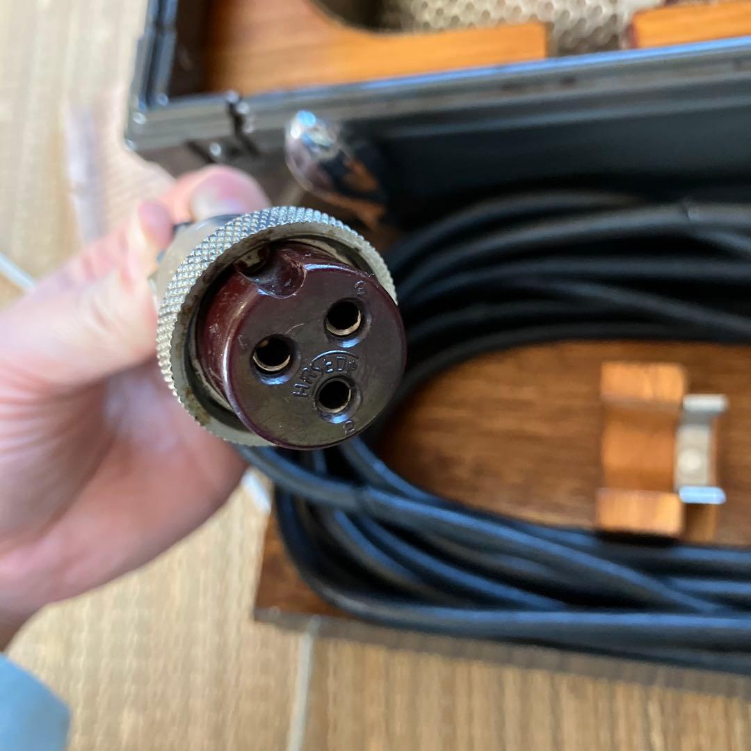 東芝　G型単　一指向性マイクロフォン⭐️ケース付き