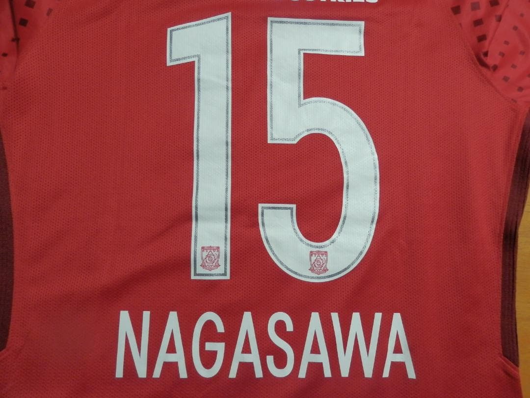 【NEW】【長澤和輝】【Jリーグパッチ付】【大きなサイズ】浦和レッズ(2018)