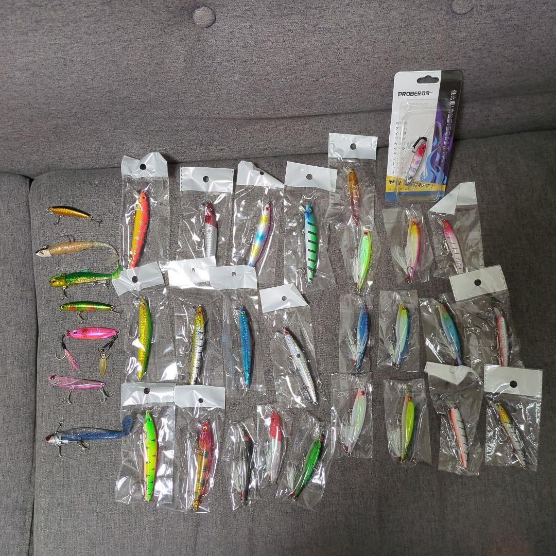 青物シーバスヒラメマゴチルアー 33個セット 多色