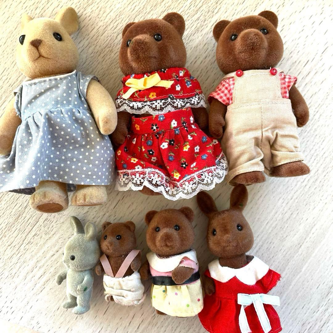 シルバニアファミリー40年前　レア　入手困難　ドールハウス　ごっこ