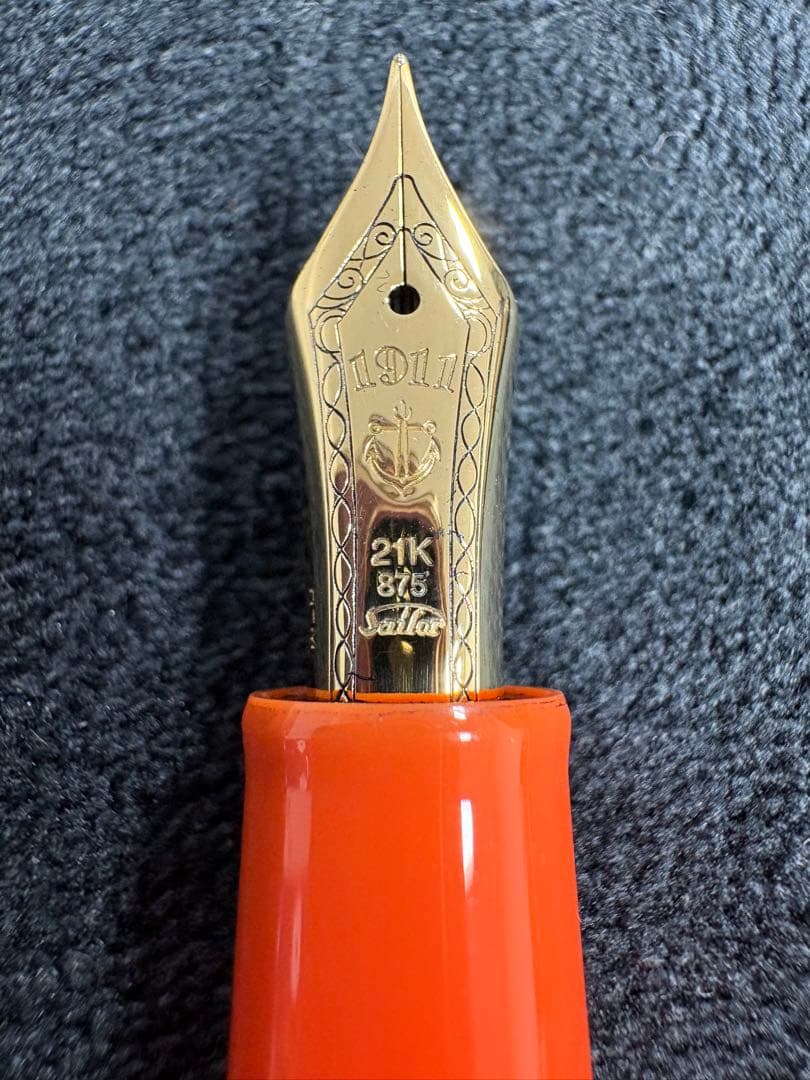 SAILOR 万年筆 キングダムノートFP オレンジ M