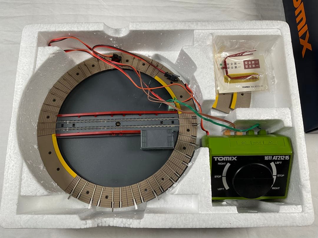 TOMIX 1611 電動ターンテーブル AT212-15 ジャンク品