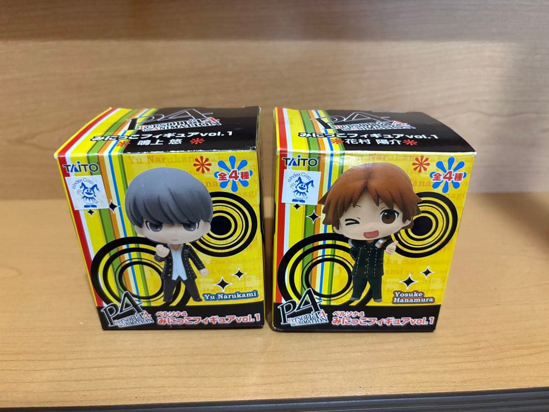タイトー ペルソナ4 みにっこフィギュア 花村陽介 鳴上悠10472 10472