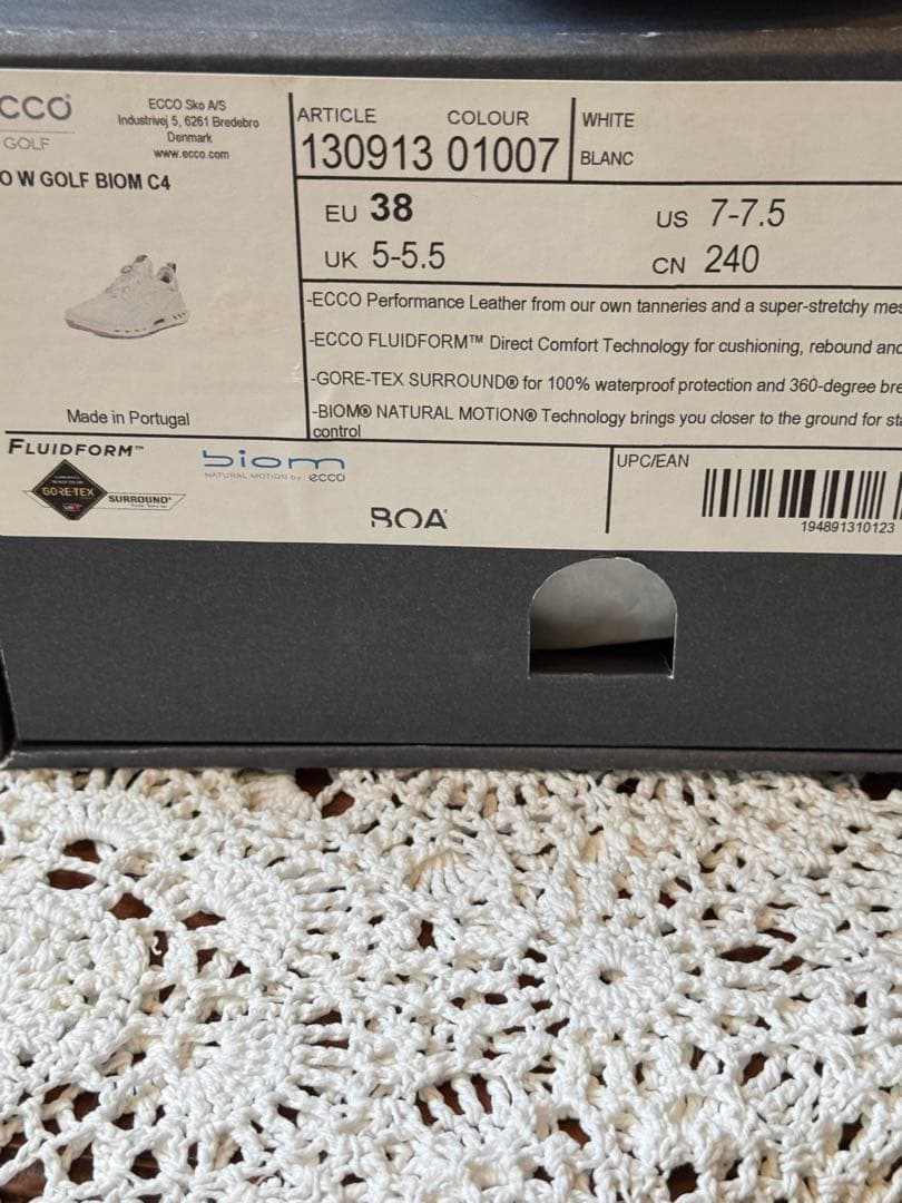 ECCO ゴルフシューズ　レディース