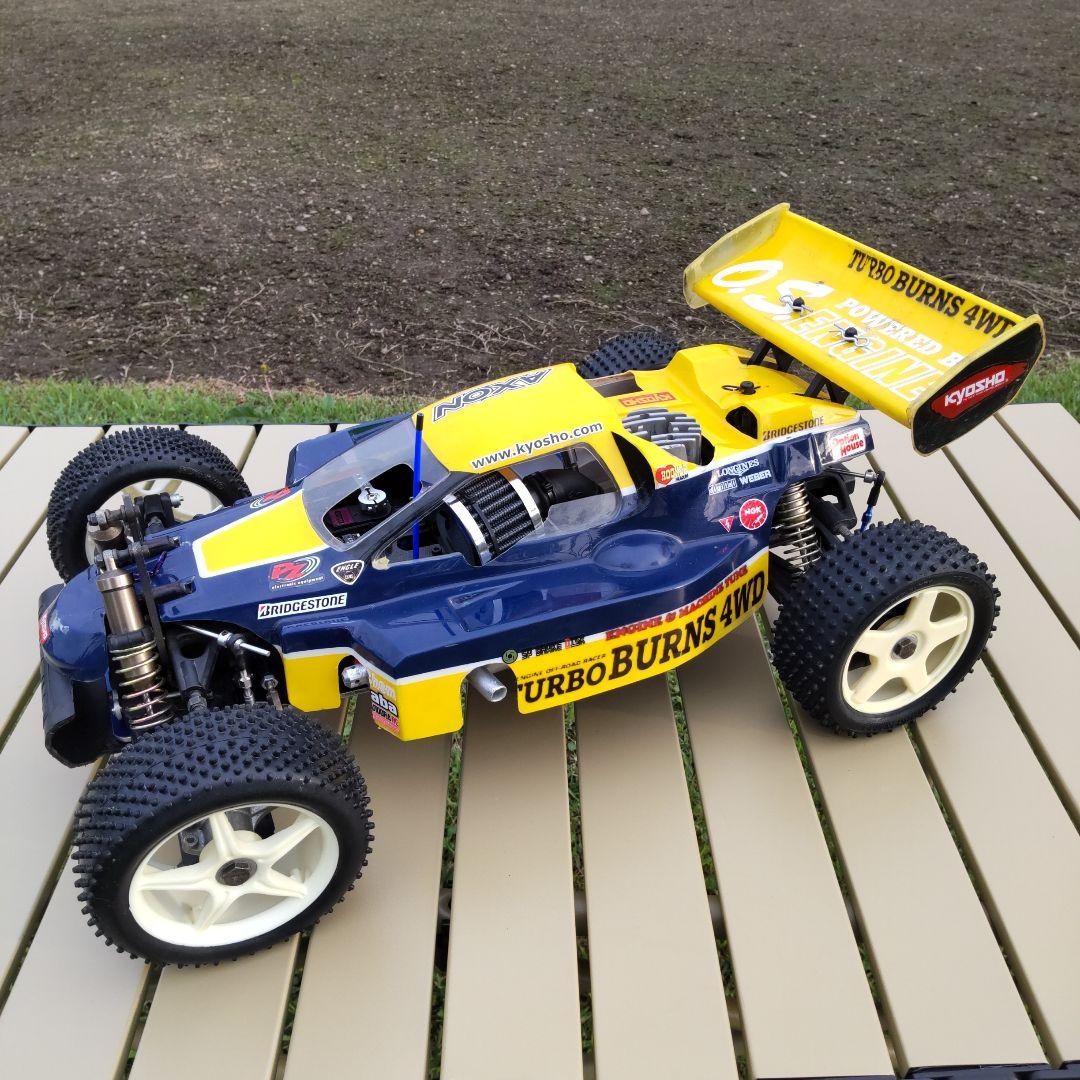 京商 Kyosho 1/8 TURBO BURNS ターボバーンズ 分解洗浄済