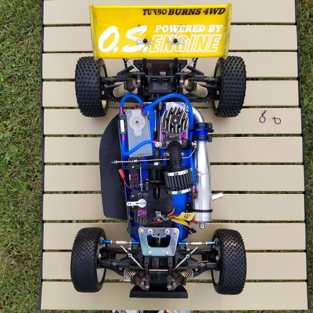 京商 Kyosho 1/8 TURBO BURNS ターボバーンズ 分解洗浄済