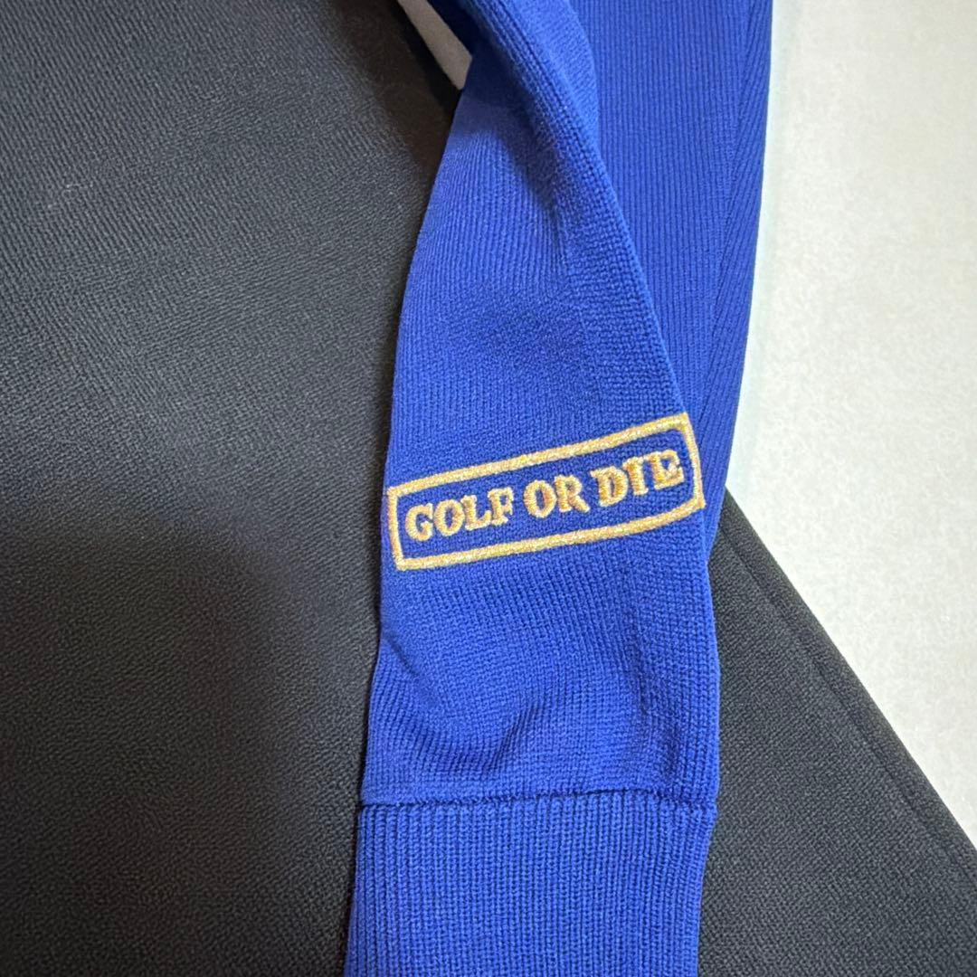 MARK & LONA マークアンドロナ　セーター 黒・青