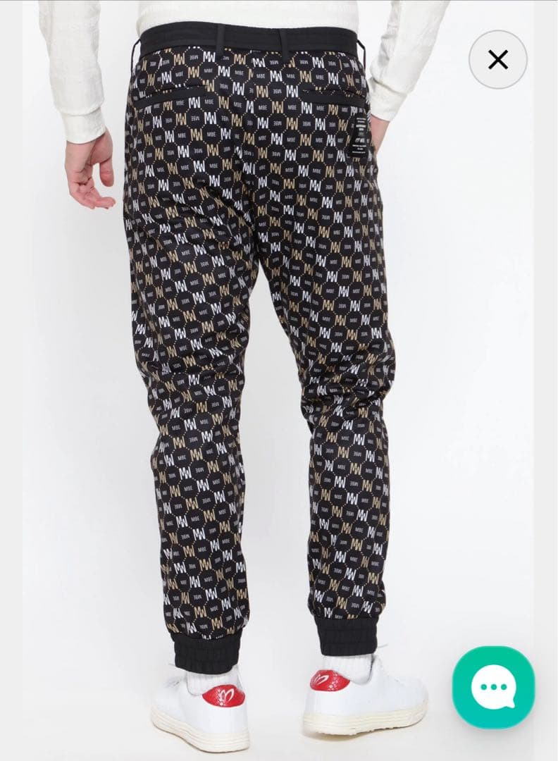 値下【新品】マスターバニーエディション ニット ジョガーパンツ 裏起毛 サイズ5