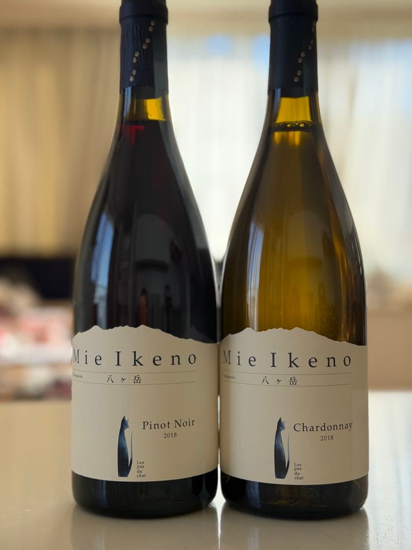 ミエイケノ2本セット(ピノノアール、シャルドネ)2018