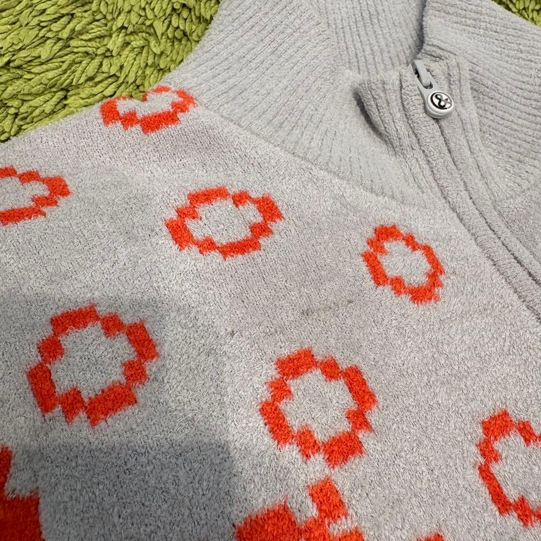 アンパスィ and per se ジャケット ブルゾン アウター 総柄 Mサイズ