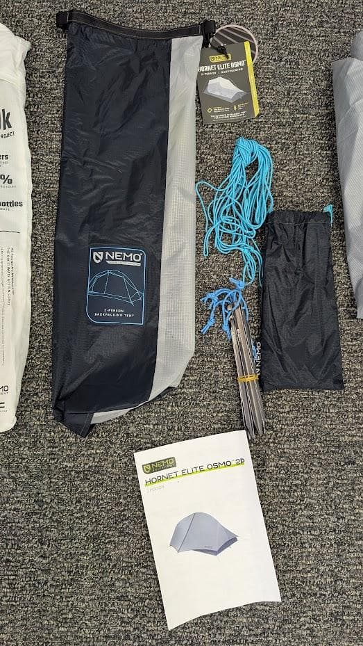 779g【新品】ニーモ ホーネットエリートオズモ2P＋ニーモフットプリント