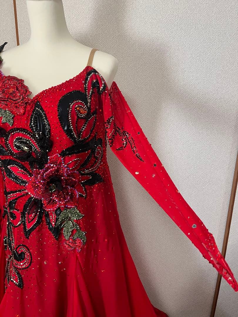 タカダンス　社交ダンス用　ドレス　2L 大きいサイズ