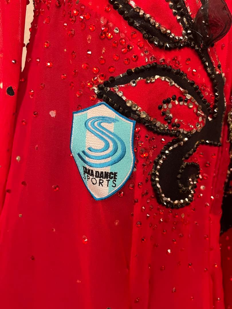 タカダンス　社交ダンス用　ドレス　2L 大きいサイズ