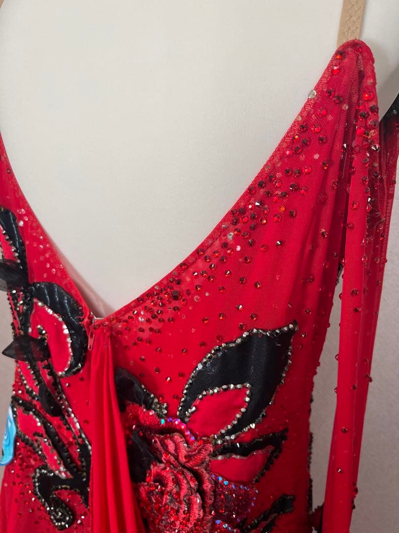 タカダンス　社交ダンス用　ドレス　2L 大きいサイズ