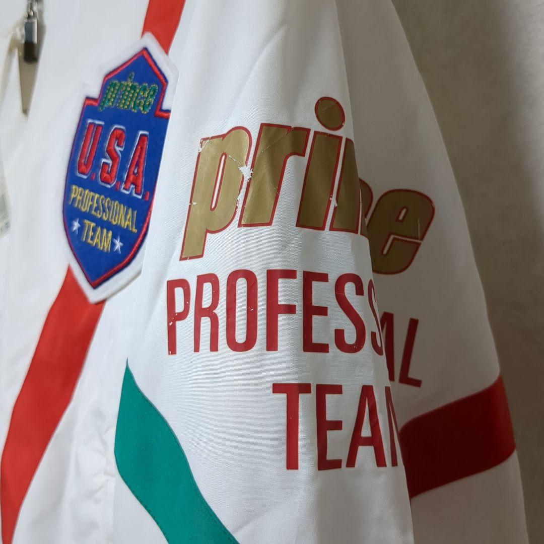 prince テニスウェア メンズ M ホワイト アウター 　ウィンドブレーカー