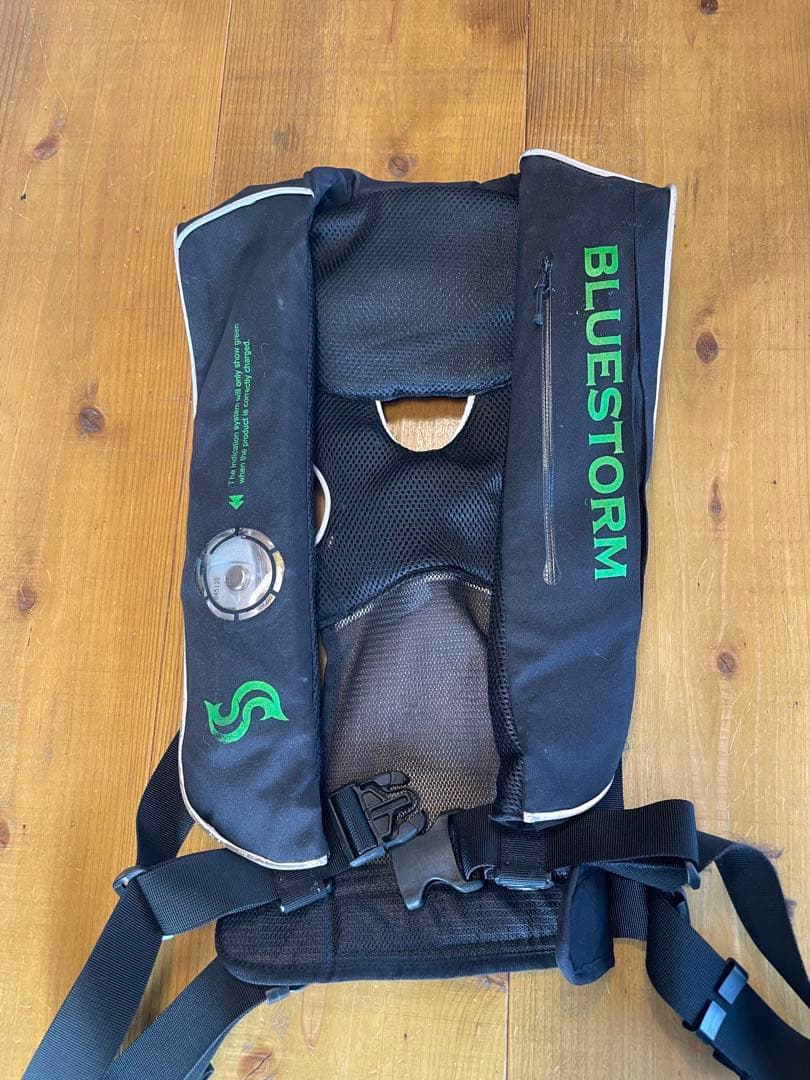 BLUE STORM ライフジャケット 自動膨張式 BSJ-2220