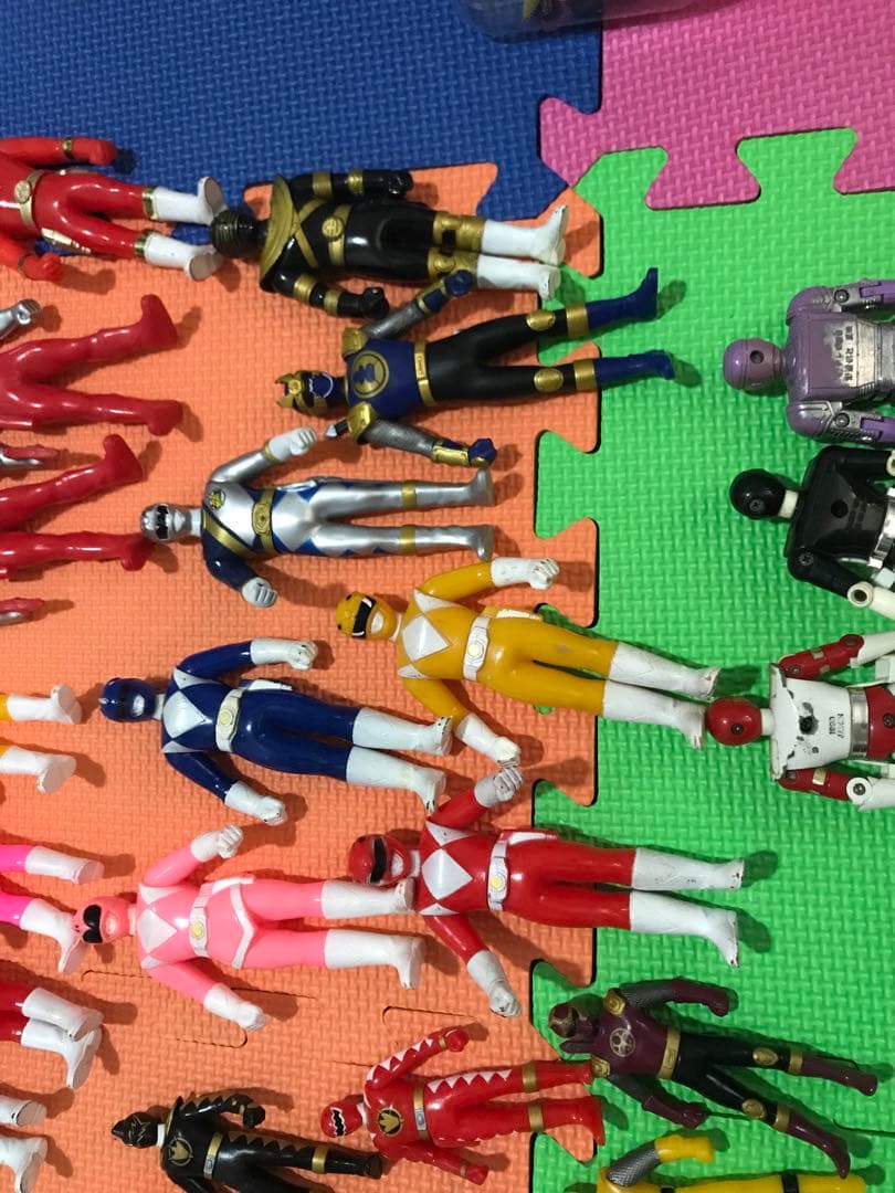 戦隊モノ　ヒーロー　ソフビ　フィギュア　セット